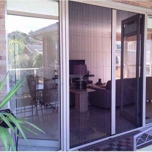 Cấu tạo Cửa lưới chống muỗi dạng xếp