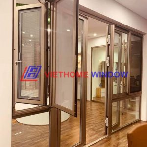 Cửa sổ mở quay hệ 65 tại Bình Dương