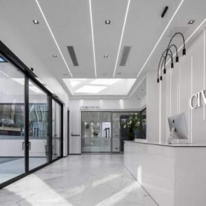 Cửa trượt góc CIVRO RUBY tại Bình Dương CR001