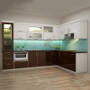 Tủ bếp nhựa Acrylic TBNA001