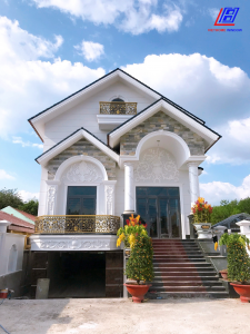 Làm cửa công trình biệt thự Savio Runas Viethome