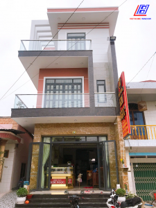 làm cửa nhôm công trình nhà phố Xingfa Drahua-Viethome