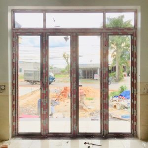 Cửa nhôm Xingfa Bình Dương mở quay 4 cánh hệ 55