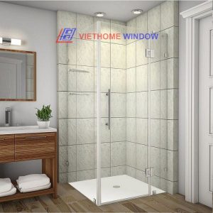 Cửa nhôm kính cho WC