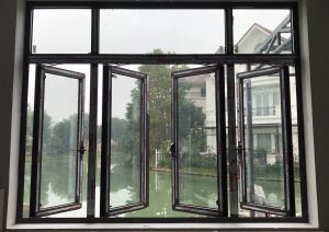 Kích thước cửa sổ 4 cánh phong thủy