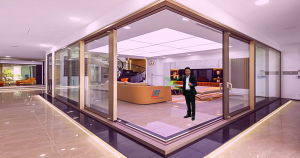 cửa nhôm kính bình dương kiểu dáng và màu sắc đặc biệt