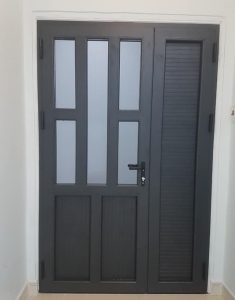 15+ Mẫu cửa nhôm kính cho phòng ngủ 1 cánh thịnh hành nhất 2023